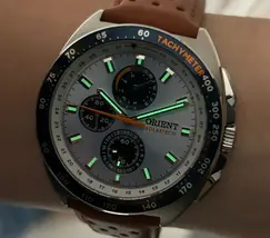 Orient Solartech Cronografo perpetual Calendar Edição Especial MBSCC070 A1MX Azul celeste - imagem 7