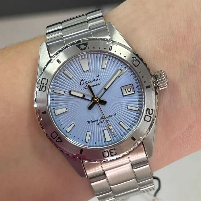 Orient Automático Mako 40 75th Anniversary Limited Edition RAAC0Q12L30B azul