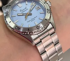 Orient Automático Mako 40 75th Anniversary Limited Edition RAAC0Q12L30B azul - imagem 5