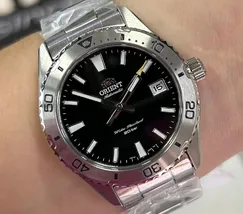 Orient Automático Mako 40 RAAC0Q01B30B preto - imagem 1