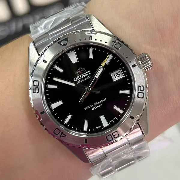 Orient Automático Mako 40 Diver RAAC0Q01B30B preto