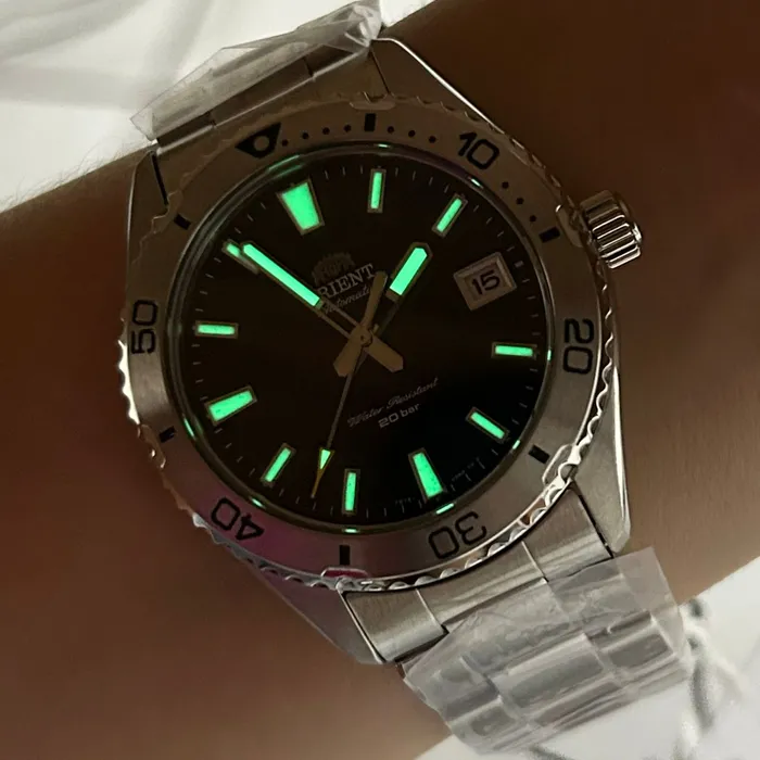 Orient Automático Mako 40 RAAC0Q01B30B preto