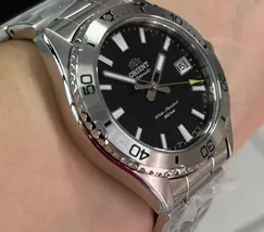 Orient Automático Mako 40 RAAC0Q01B30B preto - imagem 3