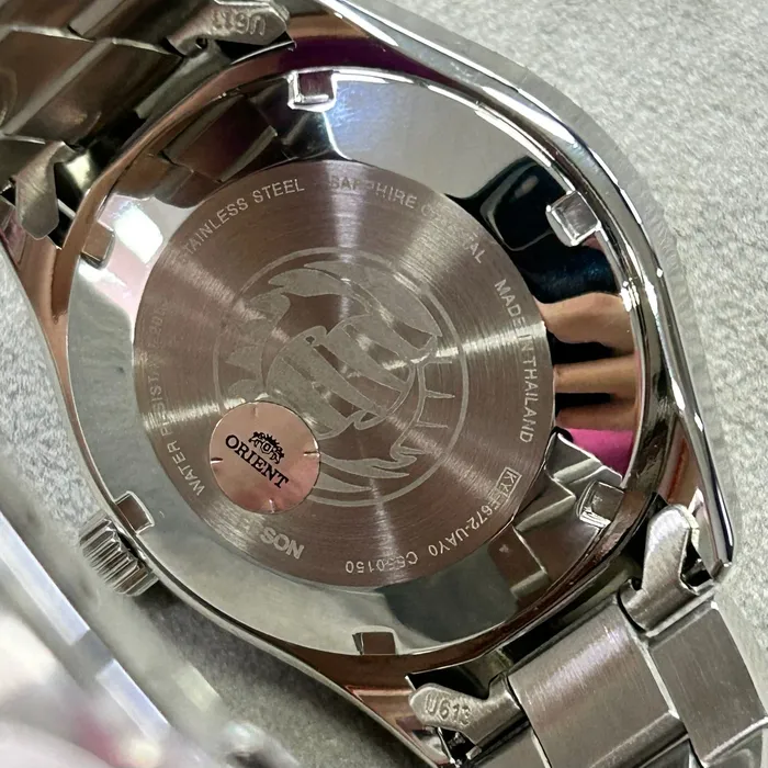 Relógio Orient Mako 40 Diver Automático RA-AC0Q03S30B Branco 40mm | Taniguchi Relógios