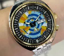 Orient Automático World Map 75th Anniversary Limited Edition RAAA0E08Y39B Revival 1969 - imagem 6