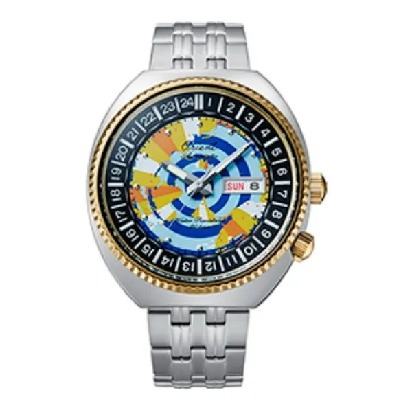 Orient Automático World Map 75th Anniversary Limited Edition RAAA0E08Y39B Revival 1969