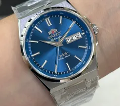 Orient 3 Estrelas Automático Elegance YN6SS020 Azul (PRX) - imagem 1
