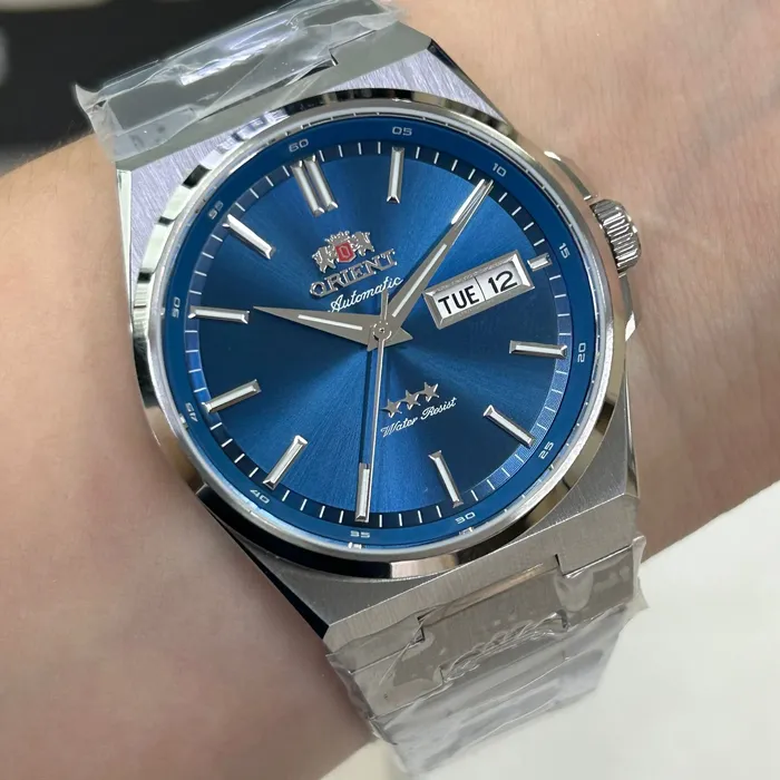 Orient 3 Estrelas Automático Elegance YN6SS020 Azul (PRX)