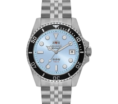 Orient 3 Estrelas Automático Sports sea Submariner 39 YN6SS023 azul celeste - imagem 2