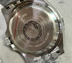 Orient 3 Estrelas Automático Sports sea Submariner 39 YN6SS023 azul celeste - imagem 7