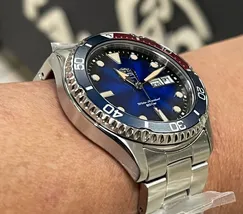 Orient Automático Diver Mako 3 RAAA0812L39B Pepsi - imagem 2