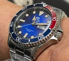 Orient Automático Diver Mako 3 RAAA0812L39B Pepsi - imagem 3