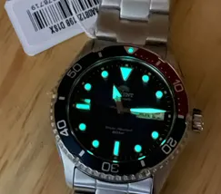 Orient Automático Diver Mako 3 RAAA0812L39B Pepsi - imagem 5