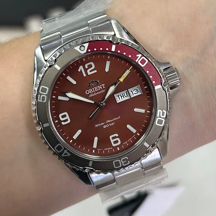 Orient Automático Diver Mako 3 RAAA0820R19B Bordo