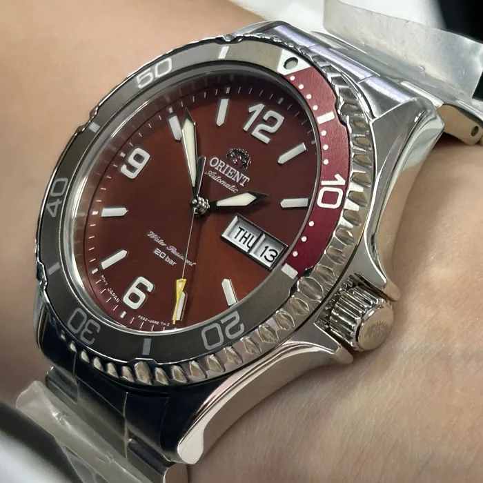 Orient Automático Diver Mako 3 RAAA0820R19B Bordo