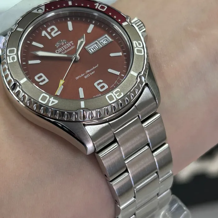 Orient Automático Diver Mako 3 RAAA0820R19B Bordo