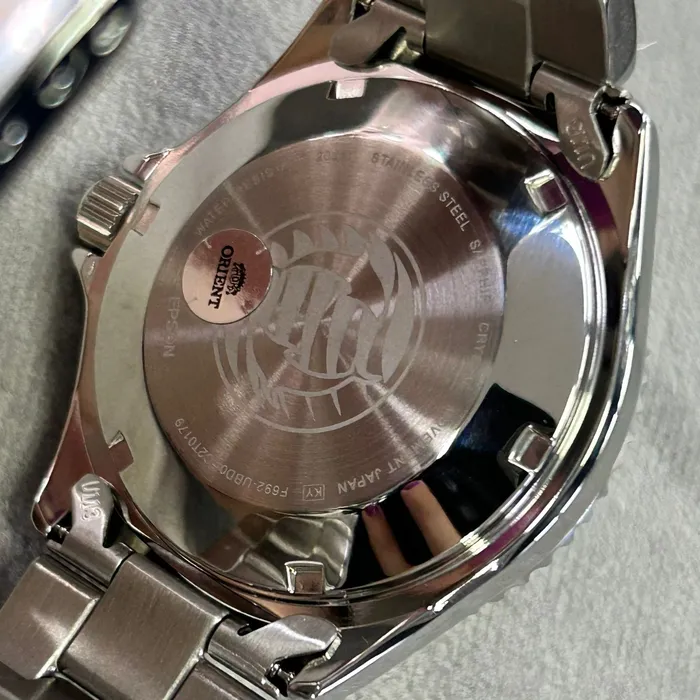 Orient Automático Diver Mako 3 RAAA0820R19B Bordo