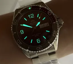 Orient Automático Diver Mako 3 RAAA0820R19B Bordo - imagem 5