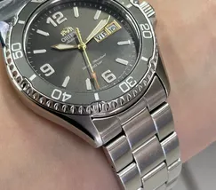 Orient Automático Diver Mako 3 RAAA0819N19B Grafite - imagem 5