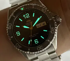 Orient Automático Diver Mako 3 RAAA0819N19B Grafite - imagem 6