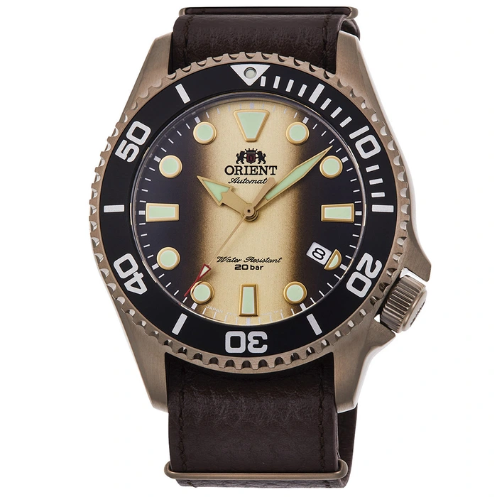 Orient Automático Diver Triton 70th Anniversary Limited Edition RAAC0K05G00B Jaguar focus