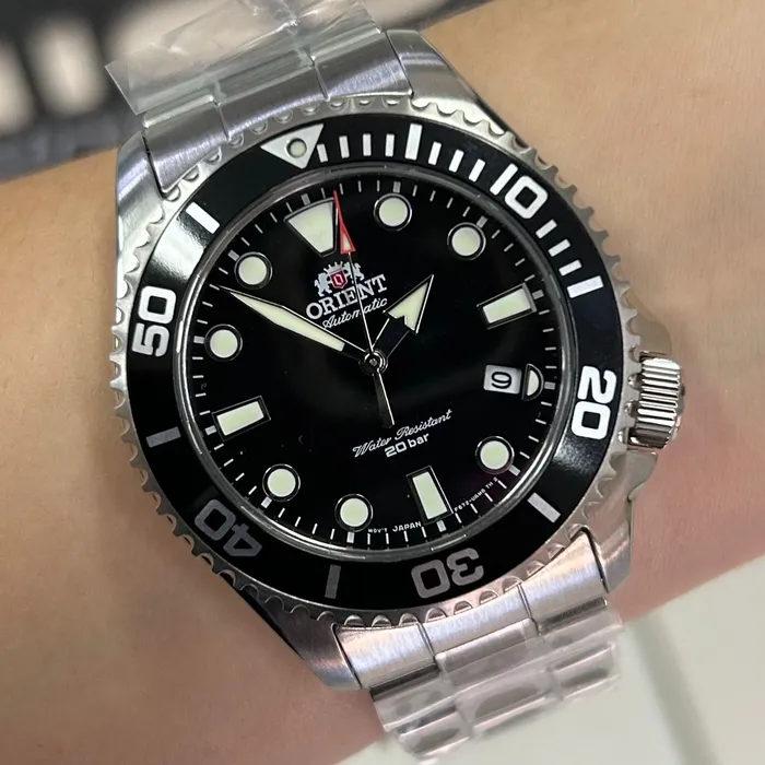 Orient Automático Diver Triton  RAAC0K01B10B Preto