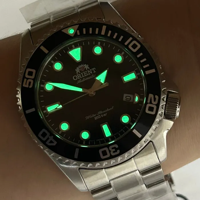 Orient Automático Diver Triton  RAAC0K01B10B Preto