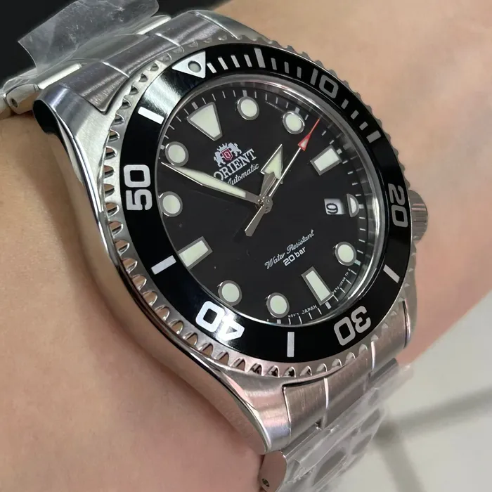 Orient Automático Diver Triton  RAAC0K01B10B Preto