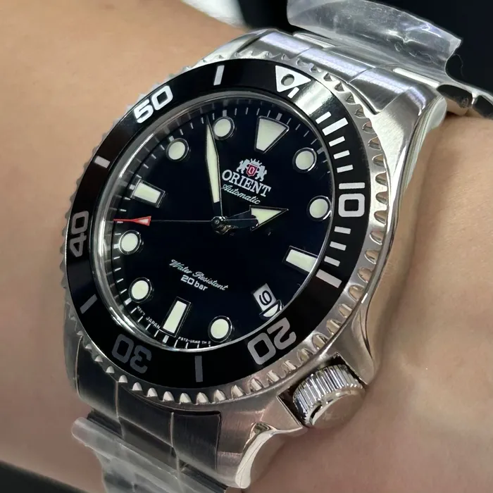 Orient Automático Diver Triton  RAAC0K01B10B Preto