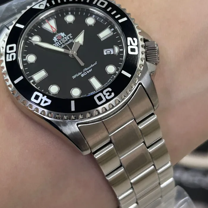 Orient Automático Diver Triton  RAAC0K01B10B Preto