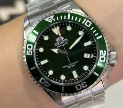 Orient Automático Diver Triton  RAAC0K02E10B verde - imagem 1