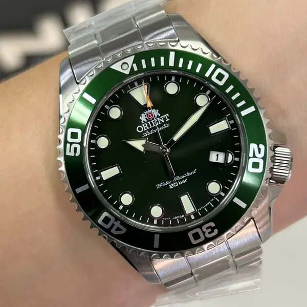 Orient Automático Diver Triton  RAAC0K02E10B verde