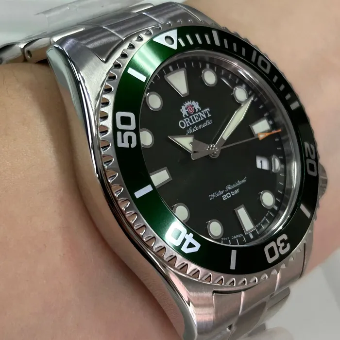 Orient Automático Diver Triton  RAAC0K02E10B verde