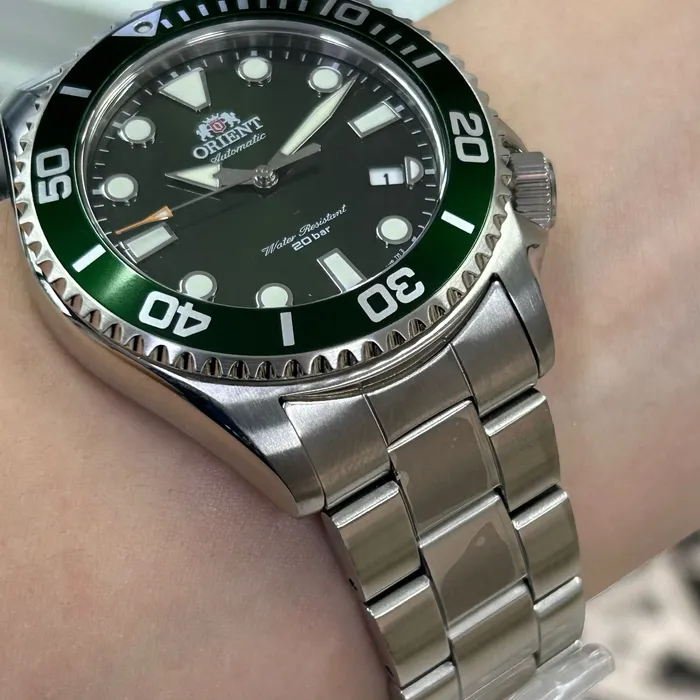 Orient Automático Diver Triton  RAAC0K02E10B verde