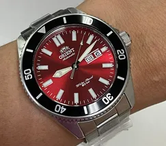Orient Automático Diver Kanno  RAAA0915R19B Vermelho - imagem 1