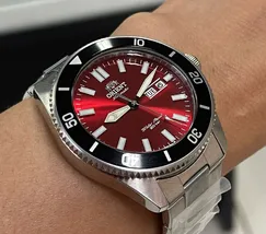 Orient Automático Diver Kanno  RAAA0915R19B Vermelho - imagem 2