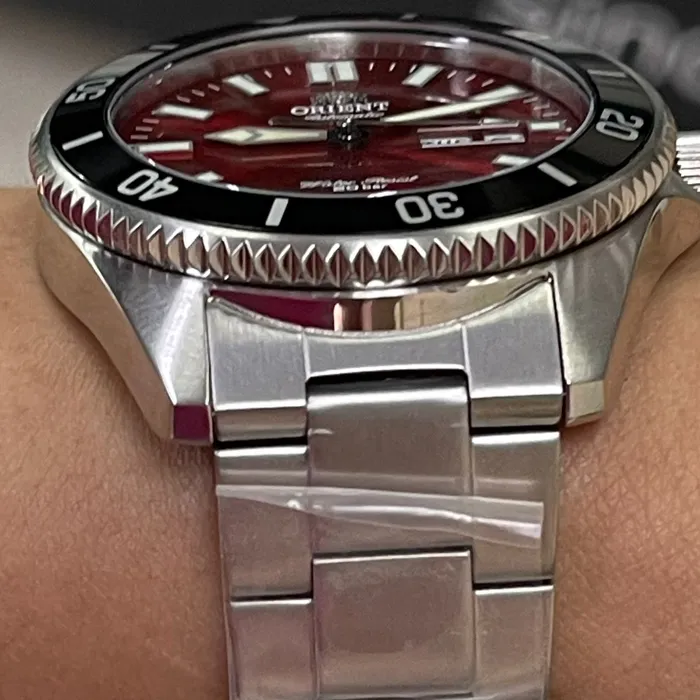 Orient Automático Diver Kanno  RAAA0915R19B Vermelho