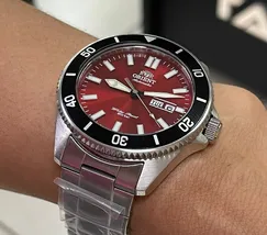 Orient Automático Diver Kanno  RAAA0915R19B Vermelho - imagem 3