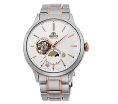 Orient Automático Bambino Sun & Moon Open Heart RAAS0101S30B - imagem 2
