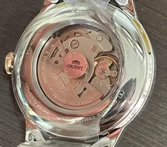 Orient Automático Bambino Sun & Moon Open Heart RAAS0101S30B - imagem 7