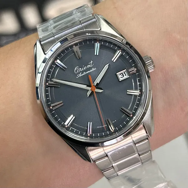 Orient Automático Edição Limitada 75 Anos Stretto RAAC0R04N30B Cinza