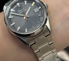 Orient Automático Edição Limitada 75 Anos Stretto RAAC0R04N30B Cinza - imagem 5