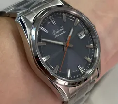 Orient Automático Edição Limitada 75 Anos Stretto RAAC0R04N30B Cinza - imagem 3