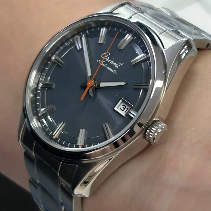 Orient Automático Edição Limitada 75 Anos Stretto RAAC0R04N30B Cinza