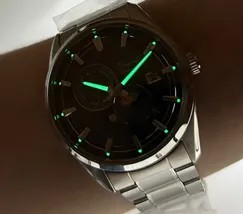 Orient Automático Edição Limitada 75 Anos Sun & Moon Stretto RAAK0311N30B Cinza - imagem 6