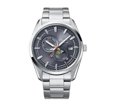 Orient Automático Edição Limitada 75 Anos Sun & Moon Stretto RAAK0311N30B Cinza - imagem 2