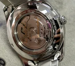 Orient Automático Edição Limitada 75 Anos Open Heart Stretto RAAR0012N30B Cinza - imagem 7