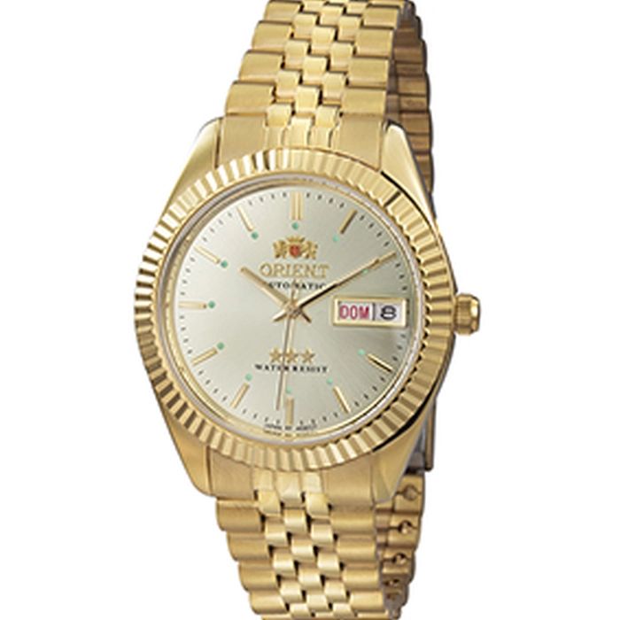 Orient 3 EStrelas Automático Classico 469EC7F Dourado