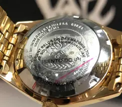 Orient 3 EStrelas Automático Classico 469EC7F Dourado - imagem 6