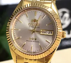 Orient 3 EStrelas Automático Classico 469EC7F Branco - imagem 3
